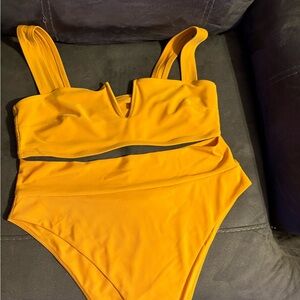 Aerie Yellow Bikini Set